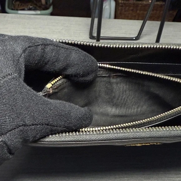 Prada Black Zip Wallet